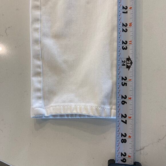 J. McLaughlin White Skinny Jeans Pants size 2 - Picture 9 of 10